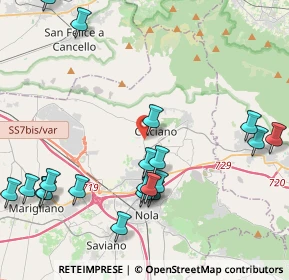 Mappa Nola, 80033 Cicciano NA, Italia (5.474)