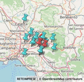 Mappa Nola, 80033 Cicciano NA, Italia (9.6675)