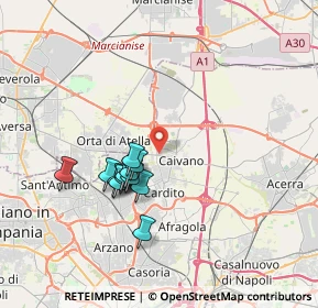 Mappa Via Viggiano, 80023 Caivano NA, Italia (3.26583)