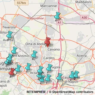 Mappa Via Viggiano, 80023 Caivano NA, Italia (6.8925)