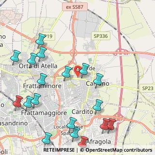 Mappa Via Viggiano, 80023 Caivano NA, Italia (3.01444)