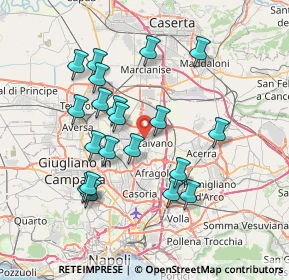 Mappa Via Viggiano, 80023 Caivano NA, Italia (7.459)