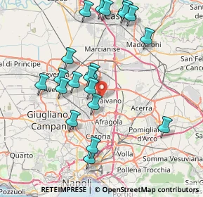 Mappa Via Viggiano, 80023 Caivano NA, Italia (8.859)