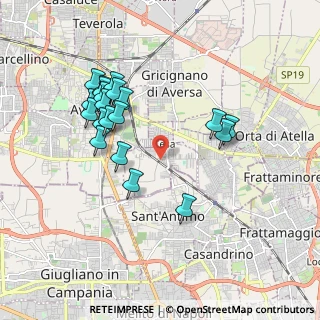 Mappa Via Maggio, 81030 Cesa CE, Italia (1.9715)
