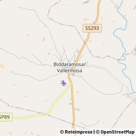 Mappa Vallermosa