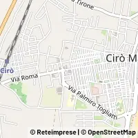 नक्शा Cirò Marina