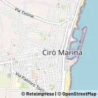Kort Cirò Marina