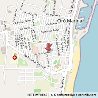 Mappa Via Venezia, 13, 88811 Cirò Marina, Crotone (Calabria)