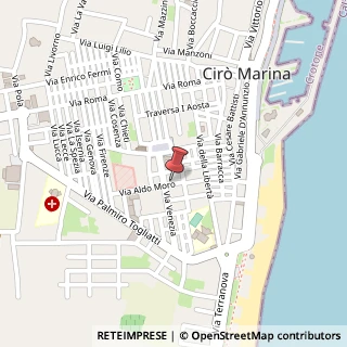 Mappa Via Aldo Moro, 26, 88811 Cirò Marina, Crotone (Calabria)