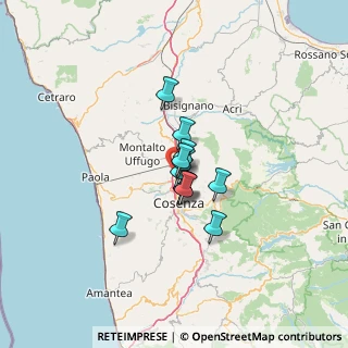 Mappa Via Cristoforo Colombo, 87036 Rende CS, Italia (7.84)