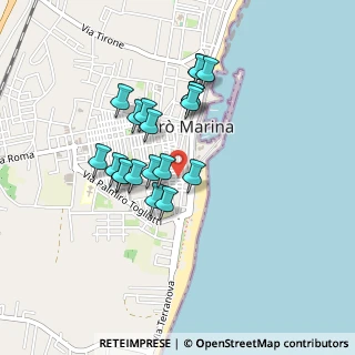 Mappa Via Ciro Menotti, 88811 Cirò Marina KR, Italia (0.399)