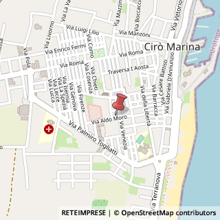 Mappa Via Aldo Moro, 32, 88811 Cirò Marina, Crotone (Calabria)