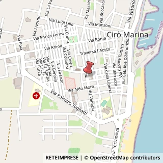 Mappa Via Venezia, 14, 88811 Cirò Marina, Crotone (Calabria)