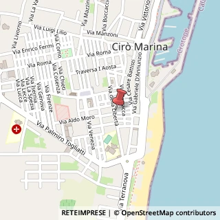 Mappa Via della Libertà, 57B, 88811 Cirò Marina, Crotone (Calabria)