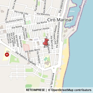 Mappa Via Aldo moro, 6, 88811 Cirò Marina, Crotone (Calabria)