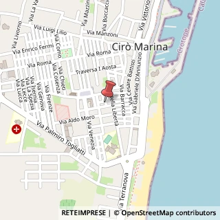 Mappa Via John Fitzgerald Kennedy, 8, 88811 Cirò Marina, Crotone (Calabria)