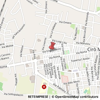 Mappa Via Grosseto, 11, 88811 Cirò Marina, Crotone (Calabria)