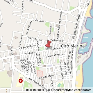 Mappa Via Roma, 76, 88811 Cirò Marina, Crotone (Calabria)