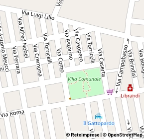 Mappa Via Como, 88811 Cirò Marina KR, Italia (0.1)