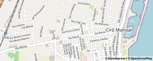 Mappa Cirò Marina
