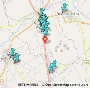 Mappa E25, 09023 Monastir CA, Italia (2.0945)