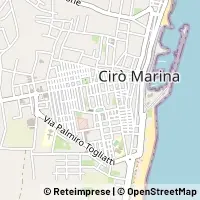 Kort Cirò Marina