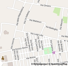 Mappa Via Ferrara, 88811 Cirò Marina KR, Italia (0.14167)