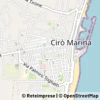 Mapa Cirò Marina