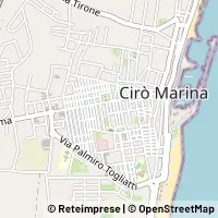 Kort Cirò Marina