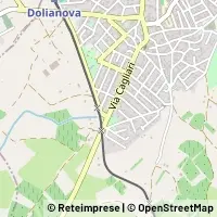 Karte Dolianova