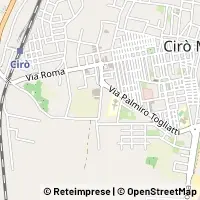 Hartă Cirò Marina
