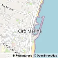 Kaart Cirò Marina