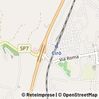Map Cirò Marina