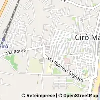 Mapa Cirò Marina