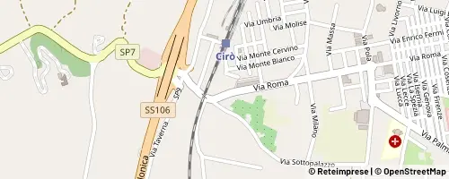 Mappa Cirò Marina