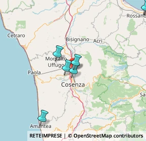 Mappa Via Stradelli, 87036 Rende CS, Italia (43.7625)