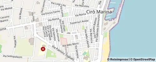 Mappa Cirò Marina