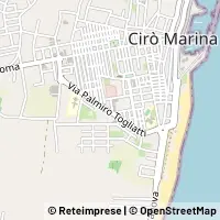 Kaart Cirò Marina