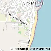 Karte Cirò Marina