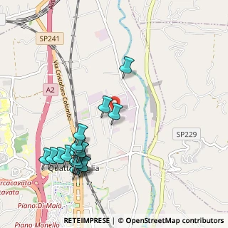 Mappa Via Giuseppe Sapeto, 87036 Rende CS, Italia (1.306)