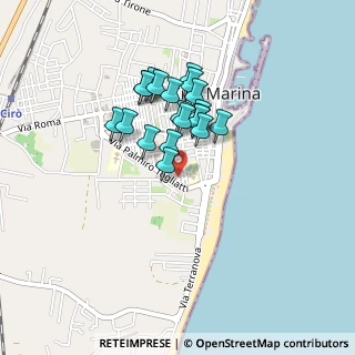 Mappa Via Crotone, 88811 Cirò Marina KR, Italia (0.37)