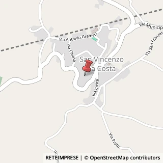 Mappa Via Chiesa, 19, 87030 San Vincenzo la Costa, Cosenza (Calabria)