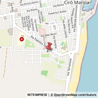 Mappa Via Rocco Chinnici, 96, 88811 Cirò Marina, Crotone (Calabria)