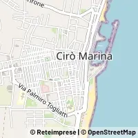 Mapa Cirò Marina