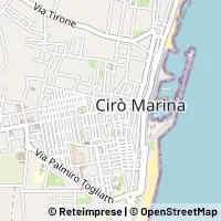 Kort Cirò Marina