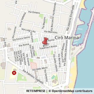Mappa Via Brescia, 14, 88811 Cir? Marina KR, Italia, 88811 Cirò, Crotone (Calabria)