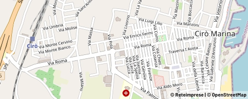 Mappa Cirò Marina