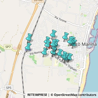 Mappa Traversa Via Busento, 88811 Cirò Marina KR, Italia (0.339)