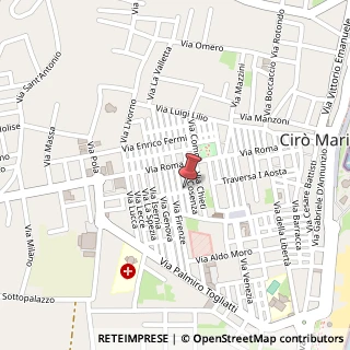 Mappa Via Enna, 13, 88811 Cirò Marina, Crotone (Calabria)