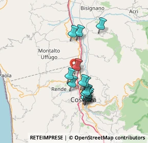 Mappa Technest Tech Hub, 87036 Rende CS, Italia (6.44733)